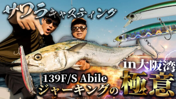 【YouTube動画アップ：大阪湾でサワラキャスティング、大きいのがよく釣れる!?】