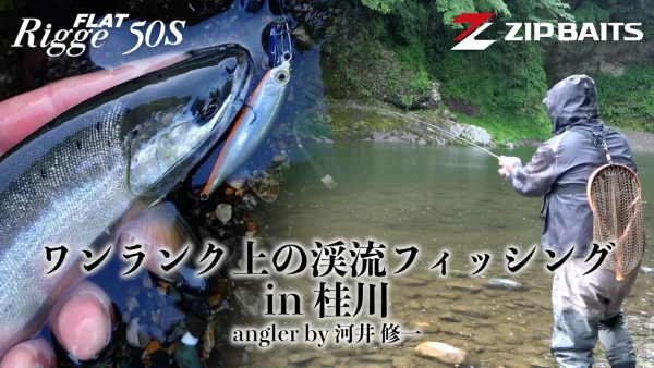【YouTube動画アップ：ワンランク上の渓流フィッシングin桂川】